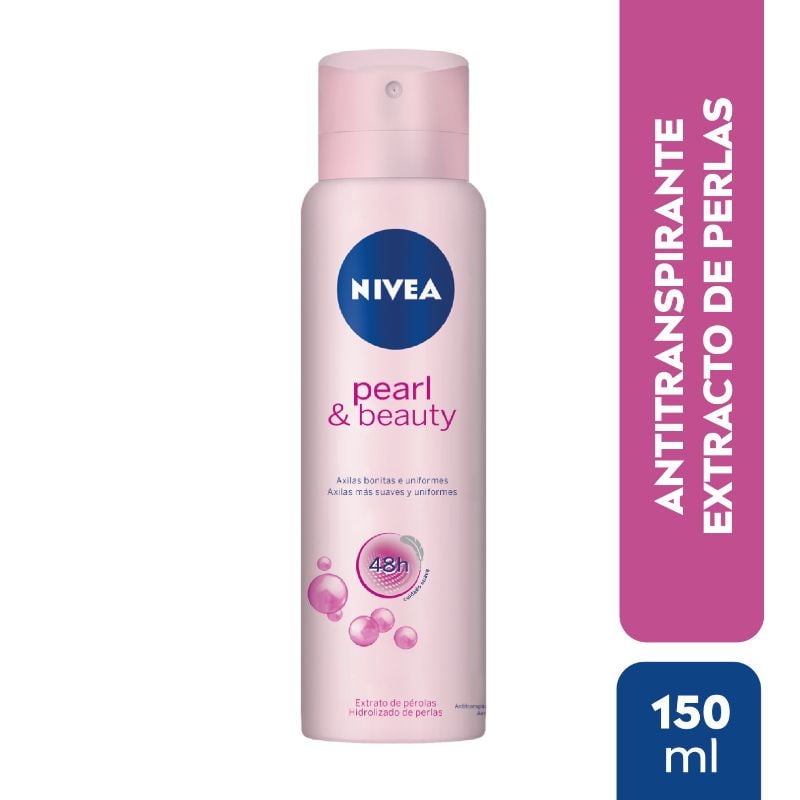 Nivea - Desodorante Mujer Spray Pearl & Beauty Lata