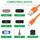 thumbnail image 2 of Cargador USB‑C Xivip 1 m Naranja para bocinas JBL, 2 of 7