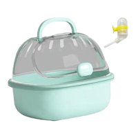 Magideal - Jaula De Transporte Para Hámster, Bolsa Transportadora Para Animales Pequeños, Accesorios Para Hámster, Transportador De Viaje Para Hámster Para Raton Azul