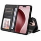 thumbnail image 2 of Funda Billetera para iPhone 16 Pro Max con Porta Tarjetas y Soporte Ajustable Negro, 2 of 6