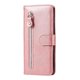 thumbnail image 5 of Funda tipo cartera para Google Pixel 8 Pro con bolsillo con cremallera y ranuras para tarjetas – Función de soporte Rosa, 5 of 6