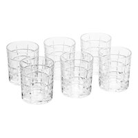 Disparo - Set De 6 Vasos Bajos 350Cc Modelo Glasglow Jugos Bebidas