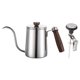thumbnail image 3 of Cafetera Con Filtro De Goteo De Acero Inoxidable, Tetera Para Oficina En Casa, Olla De 600 Ml, Plata, 3 of 5