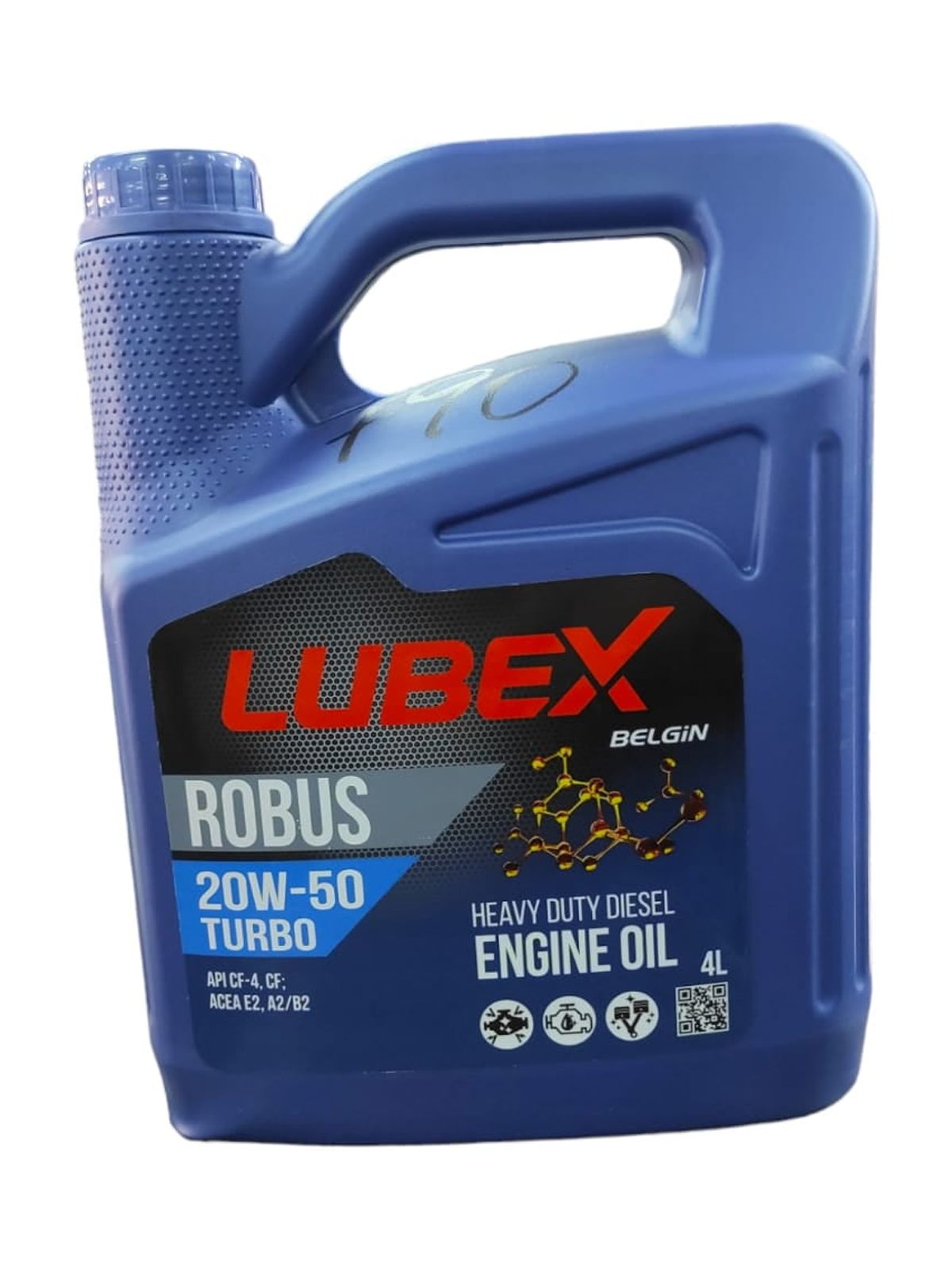 Aceite Motor 20W-50 Cf4 Lubex 4 Lt.
