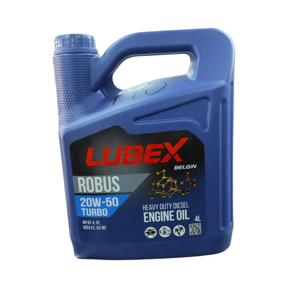 Aceite Motor 20W-50 CF4 Lubex 4 LT.
