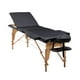 thumbnail image 1 of Camilla De Masajes Plegable 3 Cuerpos Deluxe Madera - Negra, 1 of 4