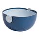 thumbnail image 3 of Canasto De Drenaje De Frutas Colador Canastos De Almacenamiento De Alimentos Desmontables Para El Hogar Cocina Azul, 3 of 3