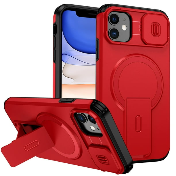 Funda FOXDOCK para iPhone 11 – Magnética Antigolpes con Soporte y Protección Doble
