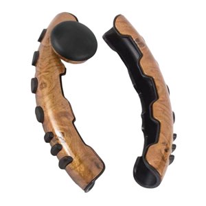 Ioensy - Funda Para Volante De Coche Cómoda De Agarrar Antideslizante Para Vehículo Marrón Con Bola