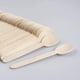 thumbnail image 3 of Cucharas de madera desechables Marte, 100 piezas, 6 pulgadas, 100 % naturales, de grado alimenticio, ecológicas, biodegradables y compostables | para manualidades, fiestas, cucharas para tartas y agit, 3 of 7