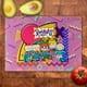 thumbnail image 2 of Tabla para Picar Artisticat - Diseño Rugrats Purple Gang - 20x28 Cm, 2 of 3