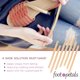 thumbnail image 2 of Almohadillas para tiras Foot Petals, 8 piezas, caqui, recortables, 2 of 6