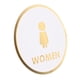 thumbnail image 4 of Letrero Para Puerta De Baño Calcomanías De Baño Pegatinas De Pared Letrero De Baño Masculino Y Femenino Estilo E, 4 of 6