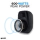 thumbnail image 2 of Sistema PA portátil Gemini ES-210MXBLU-ST 600W con soportes, 2 of 9