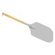 thumbnail image 2 of Acero Inoxidable Pizza Peel Cocina Herramientas Para Hornear Pizza Paleta Mango De Madera, 2 of 5