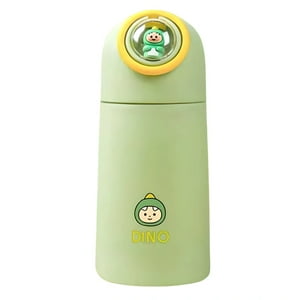 Estilodomus - Botella Infantil Kawaii Con Figura 3D – 380Ml - Dino
