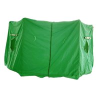 Magideal - Tienda De Trampolín Tapa De Trampolín Cubierta De Trampolín Solamente, Sin Trampolín Reducir Sombra Top Tuber Accesorio De Trampolín Trampolín Trampol Verde 10Ft 6 Polos