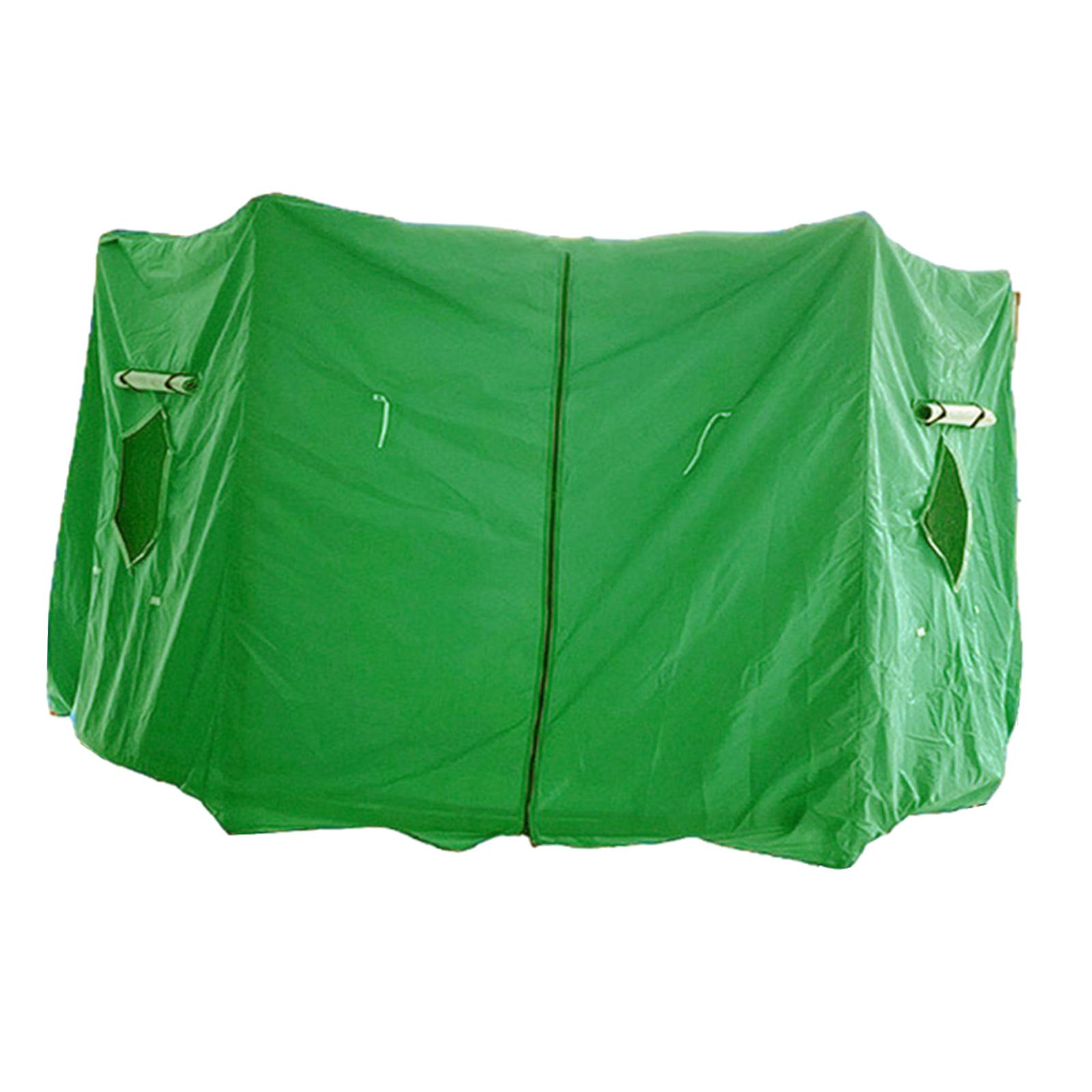 Magideal - Tienda De Trampolín Tapa De Trampolín Cubierta De Trampolín Solamente, Sin Trampolín Reducir Sombra Top Tuber Accesorio De Trampolín Trampolín Trampol Verde 10Ft 6 Polos