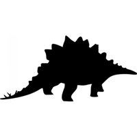 Rienda Libre Graphics - Decomural Stegosaurus Jurassic Dinosaur Ws-15279