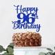 thumbnail image 3 of Decoración para tartas Kaoenla Happy 96th Birthday 96 años, color azul, 3 of 6