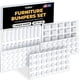 thumbnail image 1 of Vellax Set de 128 topes protectores transparentes de silicona para muebles, 1 of 8