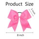 thumbnail image 2 of Pink Cheer Hair Bows with Ponytail Holders for Girls, 2 of 3