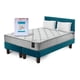 thumbnail image 2 of Combo Cama Cannon 2 Plazas Textil + Respaldo Tela Azul Petroleo, 2 of 8