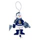 thumbnail image 1 of Ornamento Boelter Brands 13 cm Muñeco de Nieve de los San Diego Padres, 1 of 1