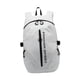 thumbnail image 2 of Mochila Para Montar En Motocicleta, Soporte Para Casco Para Mochilero, Viajes, Senderismo, Versión Mejorada, Color Blanco, 2 of 5