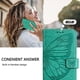 thumbnail image 5 of Funda cartera mariposa para iPhone 17 Air con soporte y ranuras para tarjetas Verde, 5 of 5
