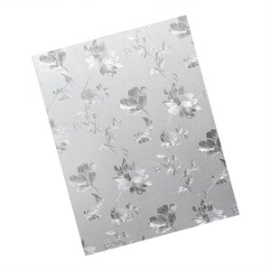 Magideal - Película Decorativa Para Ventanas, Película Decorativa Para Ventanas Con Forma De Flor, Pegatinas Decorativas Para El Hogar, Para Baño, Puerta, Ventan