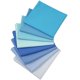 thumbnail image 1 of Tela Mililanyo 46 × 56 cm Azul – Pack de 8 piezas de algodón sólido, 1 of 6