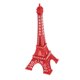 thumbnail image 1 of Aleación retro multicolor París Torre Eiffel Estatuilla Estatuilla Modelo L_Red, 1 of 5