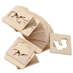 Bothyi - Plantillas De Dibujo Para Niños, Plantillas De Pintura Para Niños Pequeños, Creación De Aula De Arte, 60 Piezas