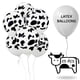 thumbnail image 3 of Globos con forma de vaca BELMAKS, divertido estampado de vacas, para fiestas de vaqueros, 25 unidade, 3 of 8