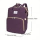 thumbnail image 2 of Portable Folding Baby Crib Mommy Bag Multi-functional Outdoor Lightweight Large-capacity Leisure Double-shoulder Mother And Baby Bag Diaper Bag, 2 of 5
