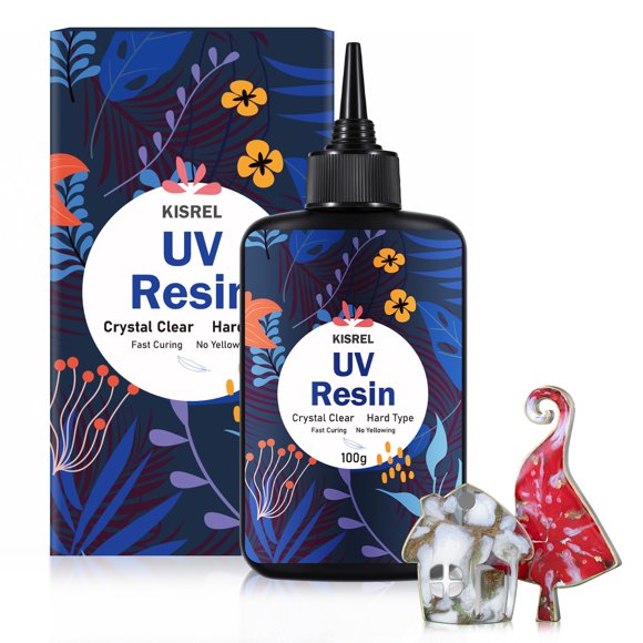 Resina UV KISREL 100 g Tipo Duro Cristalina