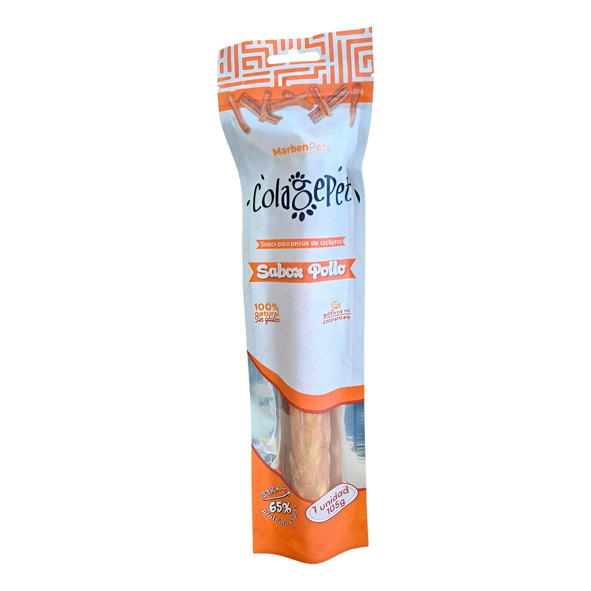Colagepet Snack Para Perros 100% Natural Talla L Sabor Pollo