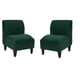 thumbnail image 5 of Living Lua Sofa 3 Cuerpos + 2 Poltronas Felpa Verde Botella, 5 of 6