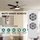 thumbnail image 5 of Ventilador de techo YITAHOME negro con luz y control remoto, 132 cm dorado, 5 of 7