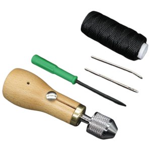 Bothyi - Kit De Hilo De Punzón De Costura, Herramientas De Reparación, Grapadora, Artesanía Diy, Dispositivo Sin Carrete