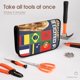thumbnail image 3 of FIFA WORLD CUP Bolsa de Almacenamiento Plegable Portátil con Compartimentos, Organizador de Herramientas Multi-Bolsillo, Uso Dual Viaje y Hogar 26.5*17.8cm, 3 of 5