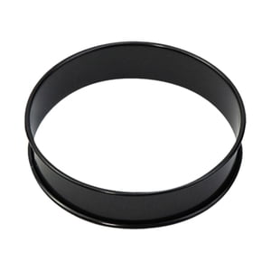 Bothyi - Anillos Para Muffins, Formas De Galletas, Cortador De Galletas Para Hornear Diy De Acero Inoxidable Para El Hogar, Negro, 10Cm