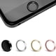 thumbnail image 1 of Paquete de 4 pegatinas para botones de iPhone compatibles con identificación por huella dactilar Touch ID, pegatinas para botones Touch ID con marco de aluminio compatibles con Apple iPhone, iPad y, 1 of 8