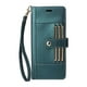 thumbnail image 5 of FOXDOCK Funda tipo Cartera para Samsung Galaxy S25 Edge – Cubierta de Cuero PU con Múltiples Ranuras, Bolsillo para Efectivo y Correa de Muñeca, 5 of 6