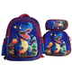 thumbnail image 1 of Set De Mochila Niños Escolar Diseño Dino Trex Azul, 1 of 2