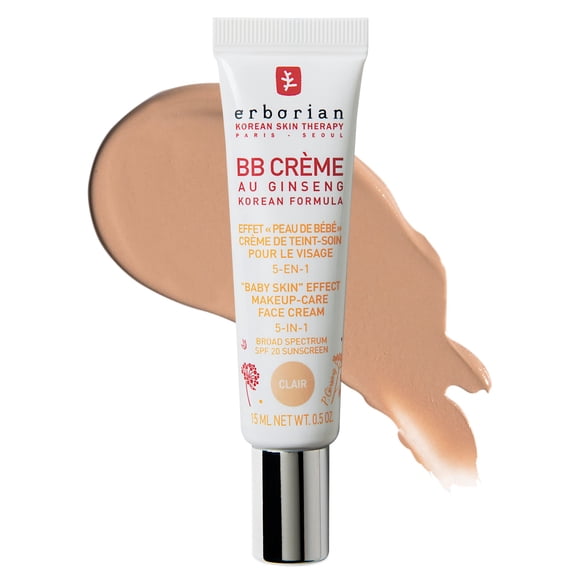 Crema BB Erborian con ginseng SPF 20 Fair (Clair) 15 ml