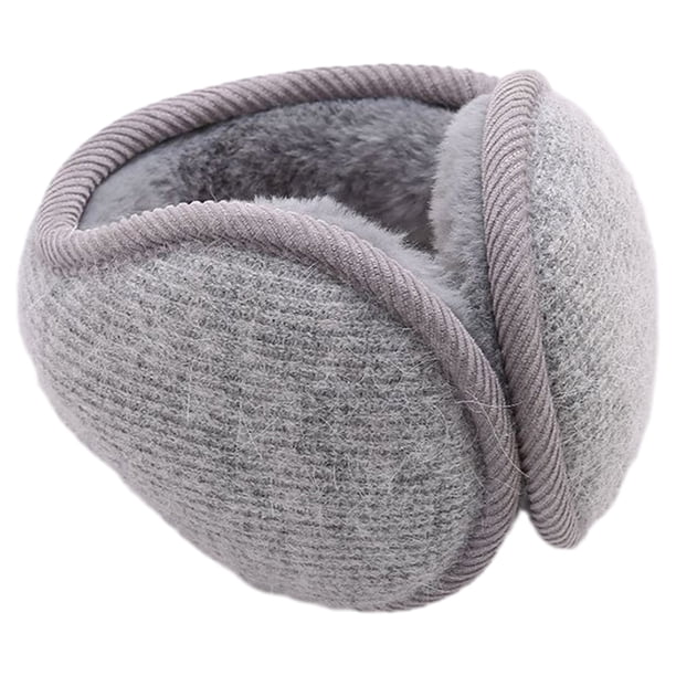 Orejeras clásicas plegables para la cabeza, calentadores de orejas de invierno para mujeres y hombres