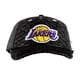 thumbnail image 2 of Gorro Jockey Mitchell and Ness Los Angeles Lakers Platinum Lux Trucker, 2 of 9