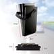 thumbnail image 2 of Portablillas Saunders de aluminio reciclado negro con portapapeles, 2 of 6